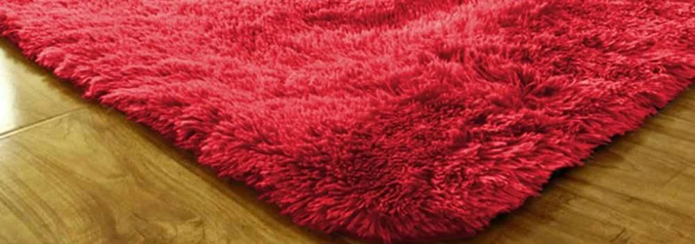 Kilimas Shaggy 200x300, raudonas
