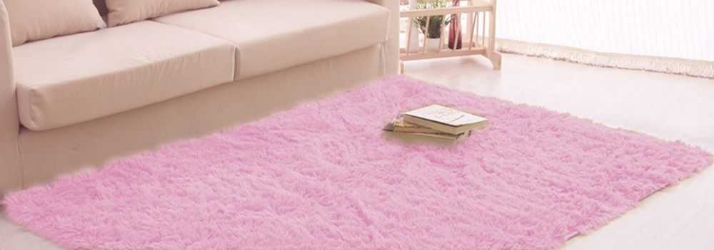 Pink Kilimas - Living Room Shaggy 120x160 - Universalus rožinis