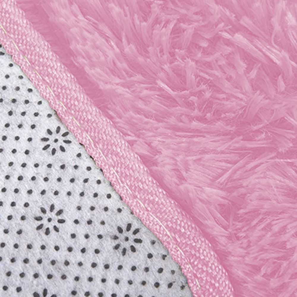 Pink Kilimas - Living Room Shaggy 120x160 - Universalus rožinis