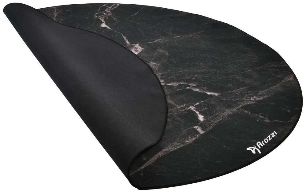 Arozzi Zona Round Floor kilimėlis | Juodas Marble