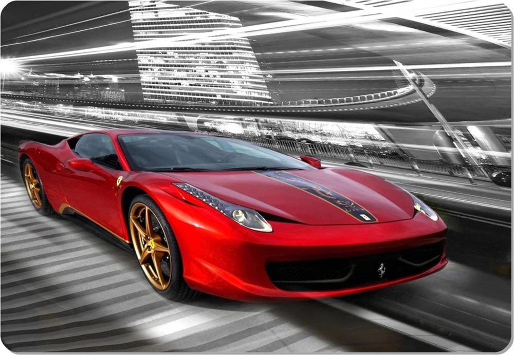 Bertoni Podkładka Ferrari stalo kilimėlis 50x70 cm