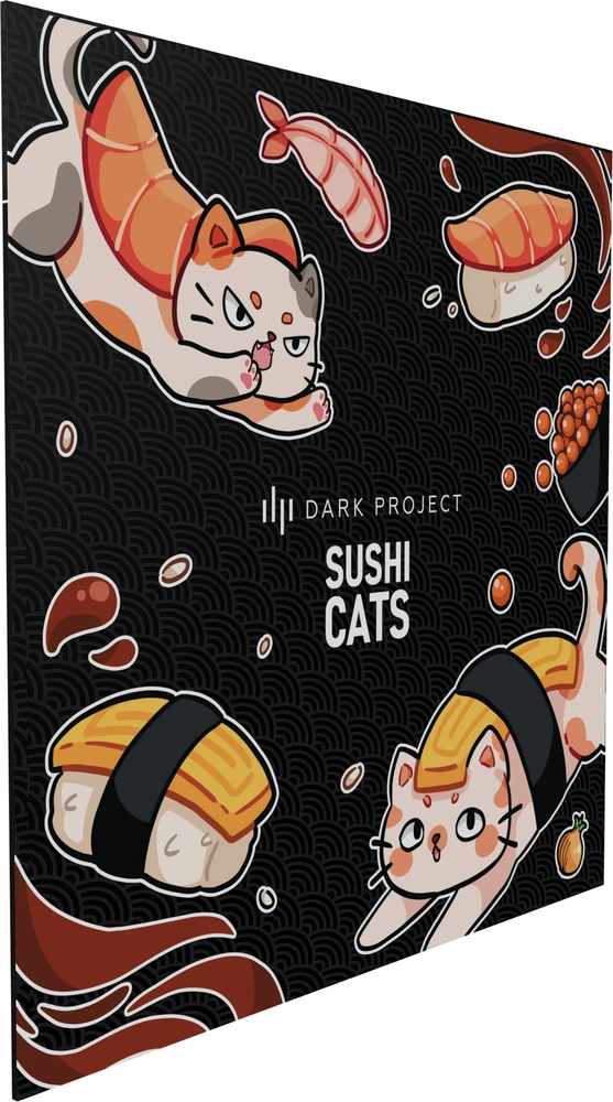 Kilimėlis Dark Project Sushi Cats Pro L