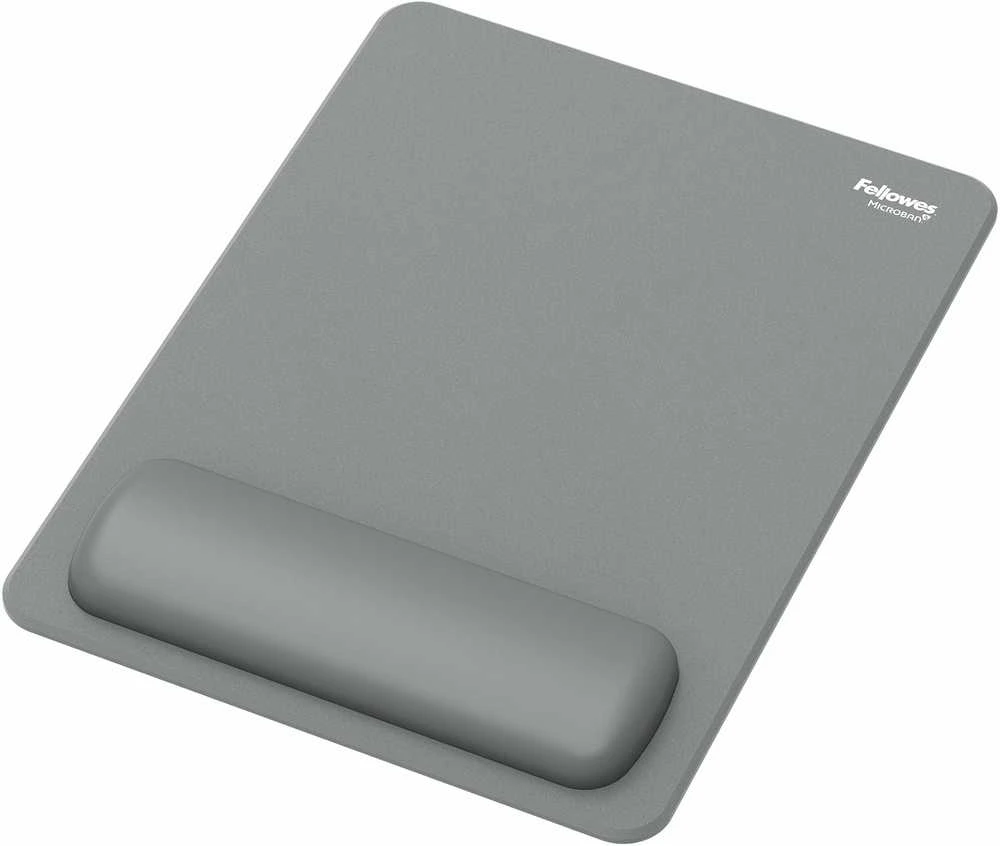 Fellowes „Breyta XL“ pelės kilimėlis pilkas su riešo atrama