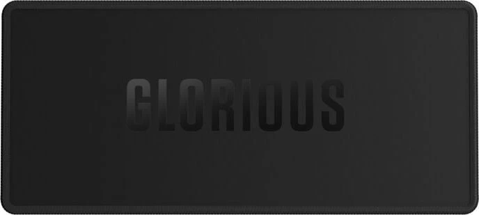 Klaviatūra Glorious klaviatūros kilimėlis, apsiūtas – 75%, juodos spalvos