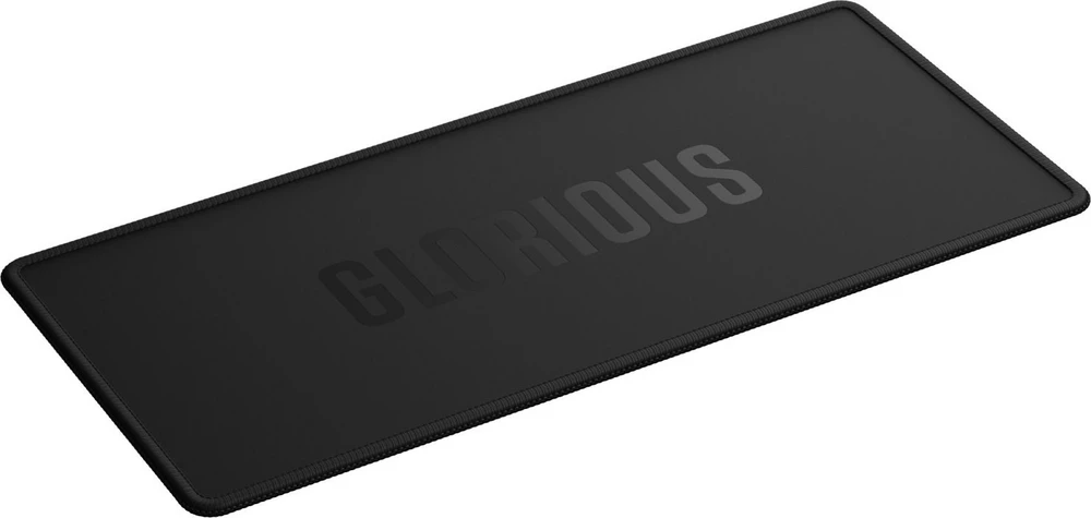 Klaviatūra Glorious klaviatūros kilimėlis, apsiūtas – 75%, juodos spalvos