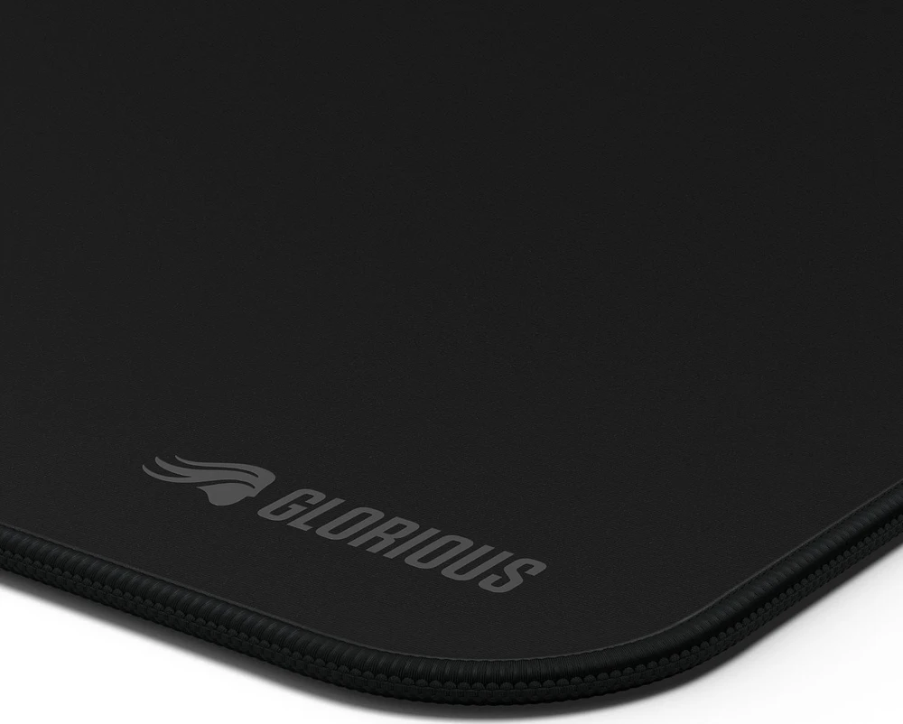 Glorious Pelės kilimėlis 2 3XL – apsiūtas – juodos spalvos