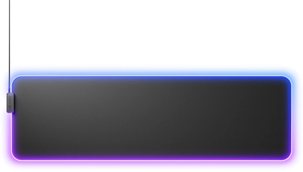Kilimėlis Glorious GMP 2 GLED RGB Gaming kilimėlis Large Extended, 915x280mm, juodas
