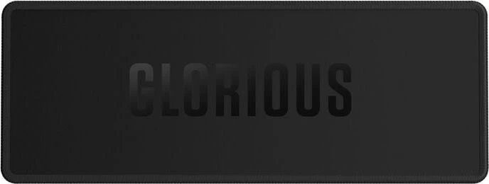 Klaviatūra Glorious klaviatūros kilimėlis, apsiūtas – 65%, juodos spalvos