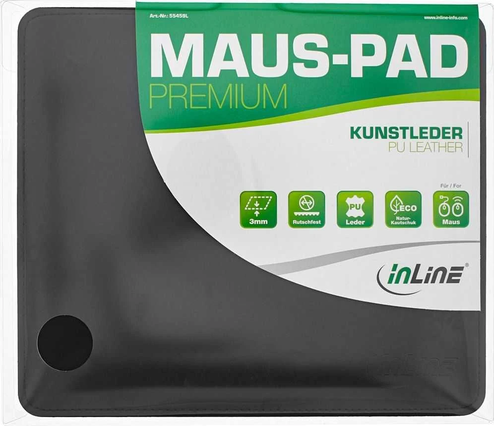 Kilimėlis InLine Pelės kilimėlis Premium PU Leather (55459L)