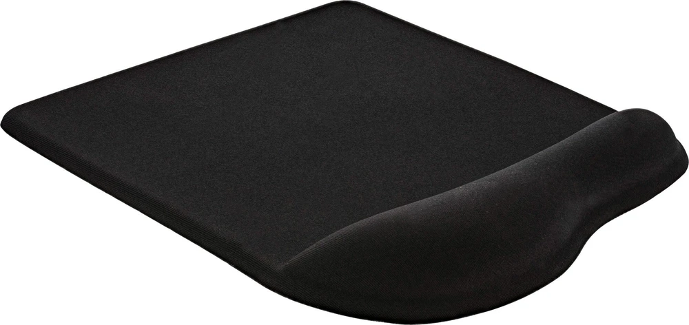 Kilimėlis InLine su gelio riešo atrama 235x185x25 mm Juodas (55453S)