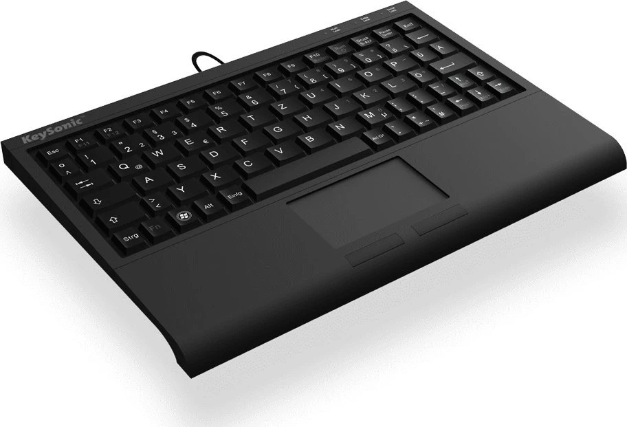 Klaviatūra „KeySonic ACK-3410“ (DE) itin mažas išmanusis jutiklinis skydelis
