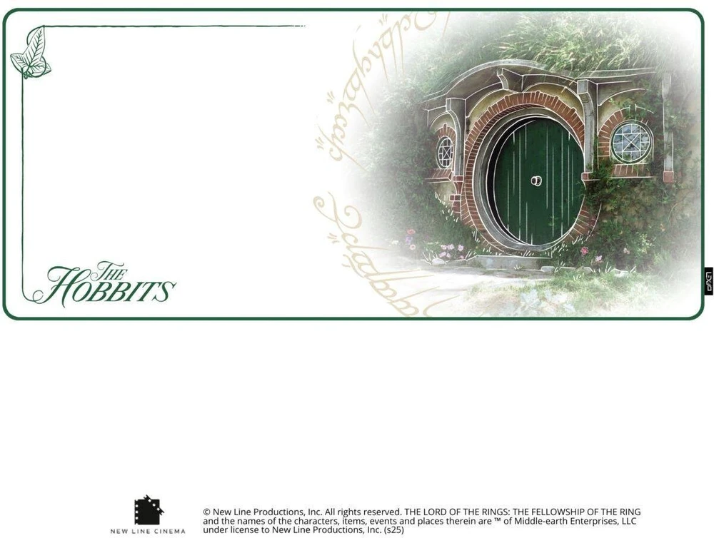 Pixminds Kilimėlis Lexip LEXIP X WARNER The Lord Of The Rings The Hobbits XXL Pelės kilimėlis