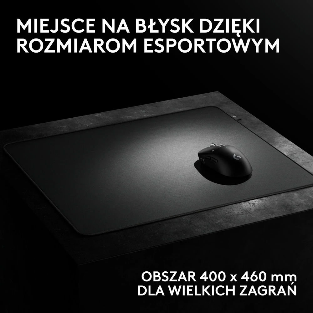 Kilimėlis Logitech Pro X Control juoda (943-001618)
