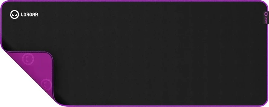 Lorgar Main 319, Pelės kilimėlis žaidimams, High-speed surface, Violetinė anti-slip rubber base, size: 900mm x 360mm x 3mm, weight 0.6kg
