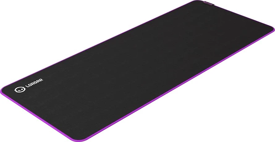 Lorgar Main 319, Pelės kilimėlis žaidimams, High-speed surface, Violetinė anti-slip rubber base, size: 900mm x 360mm x 3mm, weight 0.6kg