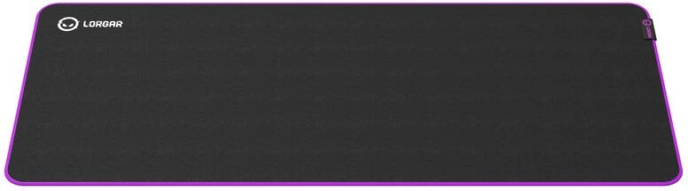 Lorgar Main 319, Pelės kilimėlis žaidimams, High-speed surface, Violetinė anti-slip rubber base, size: 900mm x 360mm x 3mm, weight 0.6kg
