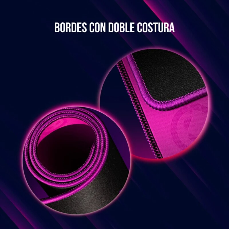 Lorgar Main 319, Pelės kilimėlis žaidimams, High-speed surface, Violetinė anti-slip rubber base, size: 900mm x 360mm x 3mm, weight 0.6kg