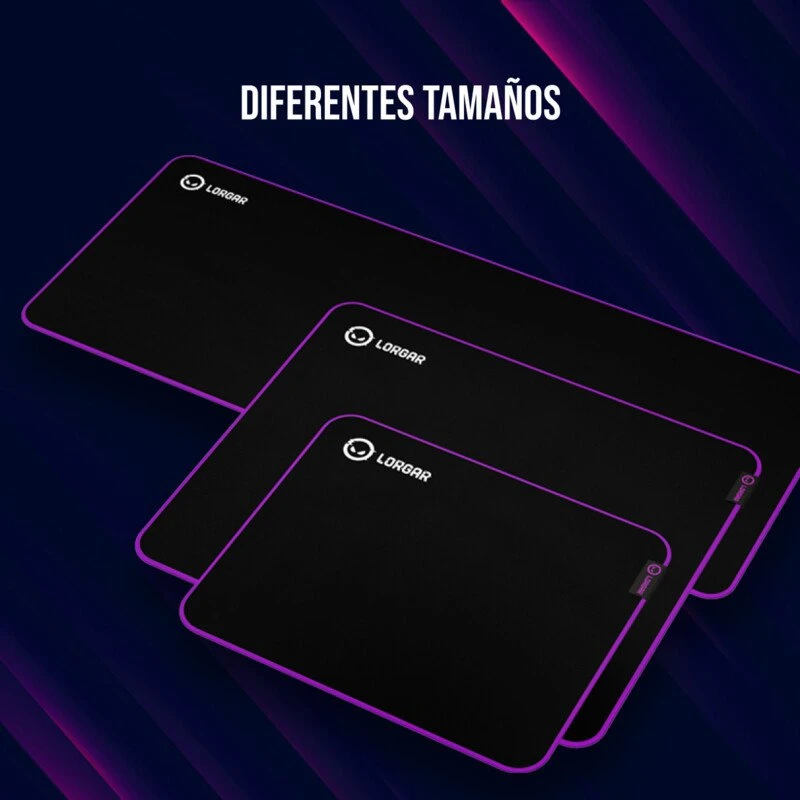 Lorgar Main 319, Pelės kilimėlis žaidimams, High-speed surface, Violetinė anti-slip rubber base, size: 900mm x 360mm x 3mm, weight 0.6kg