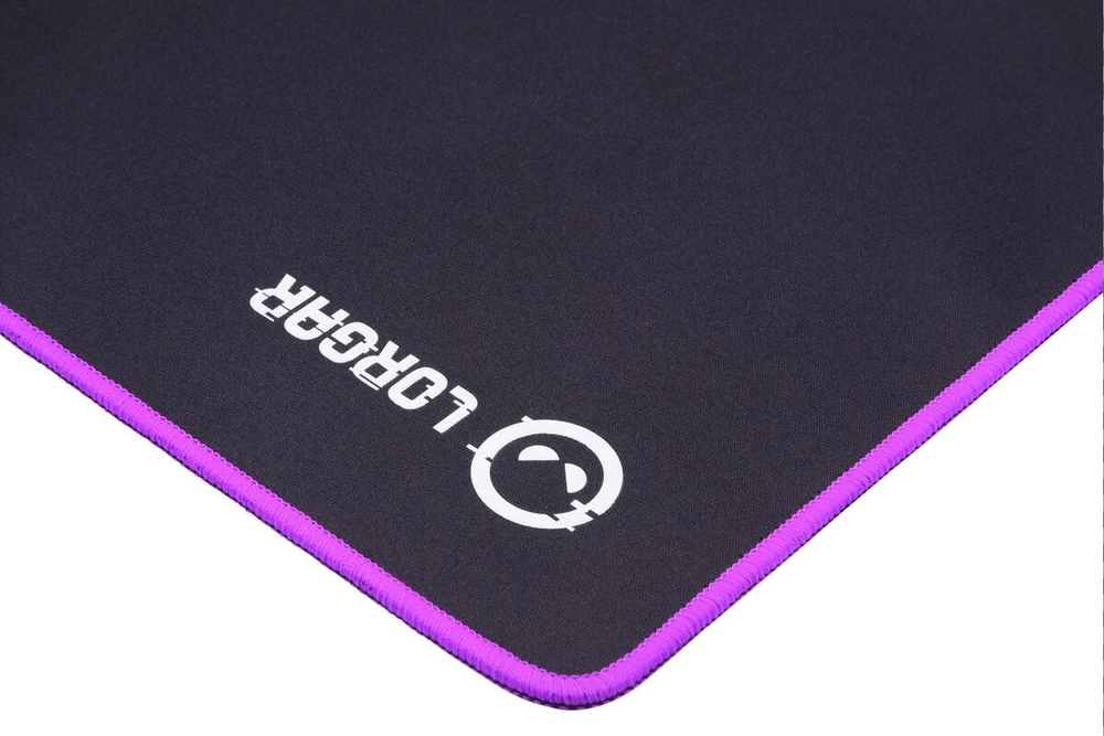 Lorgar Main 319, Pelės kilimėlis žaidimams, High-speed surface, Violetinė anti-slip rubber base, size: 900mm x 360mm x 3mm, weight 0.6kg