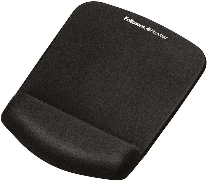 Kilimėlis pelei su riešo atrama FELLOWES PlushTouch™ (9252003), juoda sp.