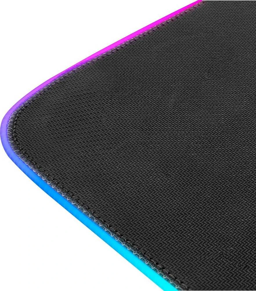 Rampage MP-21 podkładka žaidimams pod pelė 25x33cm RGB juoda