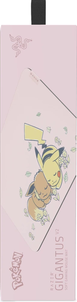 Razer Gigantus V2 Pokémon Edition Pelės kilimėlis, Size M – Pikachu/Eevee