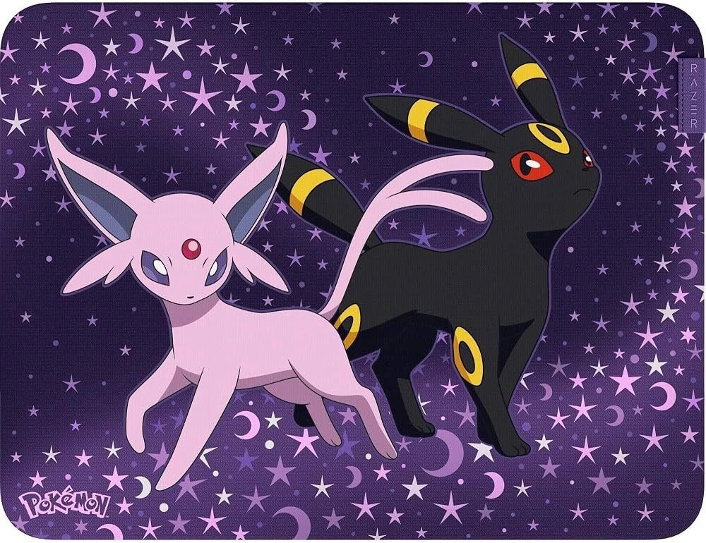 Razer Gigantus V2 Pokémon Edition Pelės kilimėlis, Size M – Espeon/Umbreon