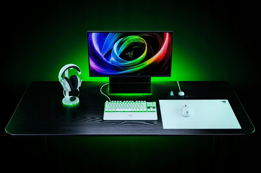 Kilimėlis Razer Atlas Pro Ultra-Thin Glass Pelė žaidimams Mat | Baltas