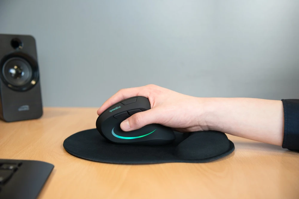 Pelė Speedlink Mauspad VELLU. Memory Foam. juodas retail