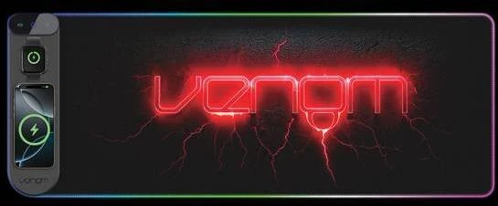 Kilimėlis Venom Pro Charger LED Gaming Surface (VS3607)
