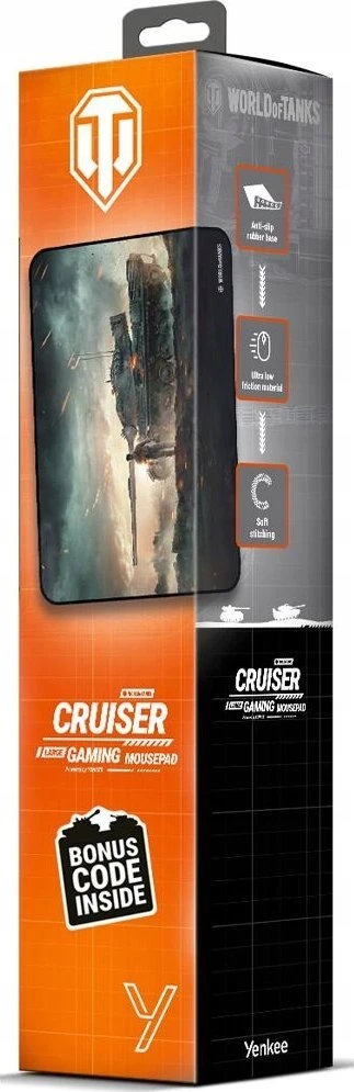 Pelė YPM WT47 CRUISER Gaming mousepad YENKEE