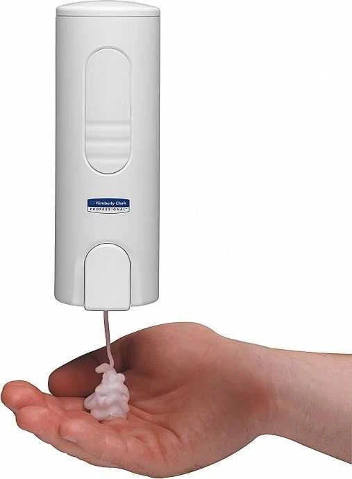 Kimberly-Clark muilo dozatorius Kimberly-Clark Professional - mini putplasčio muilo dozatorius - baltas