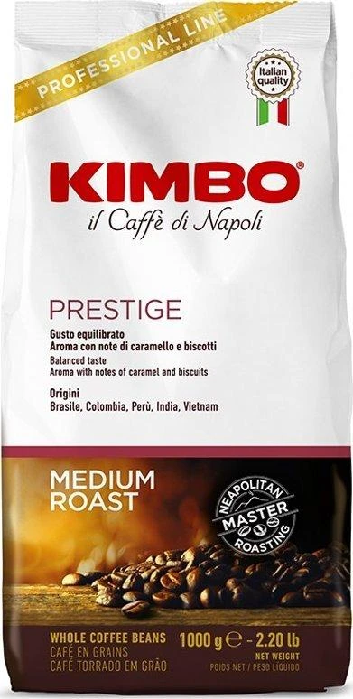 Javų kava Kimbo Espresso Bar Prestige 1kg
