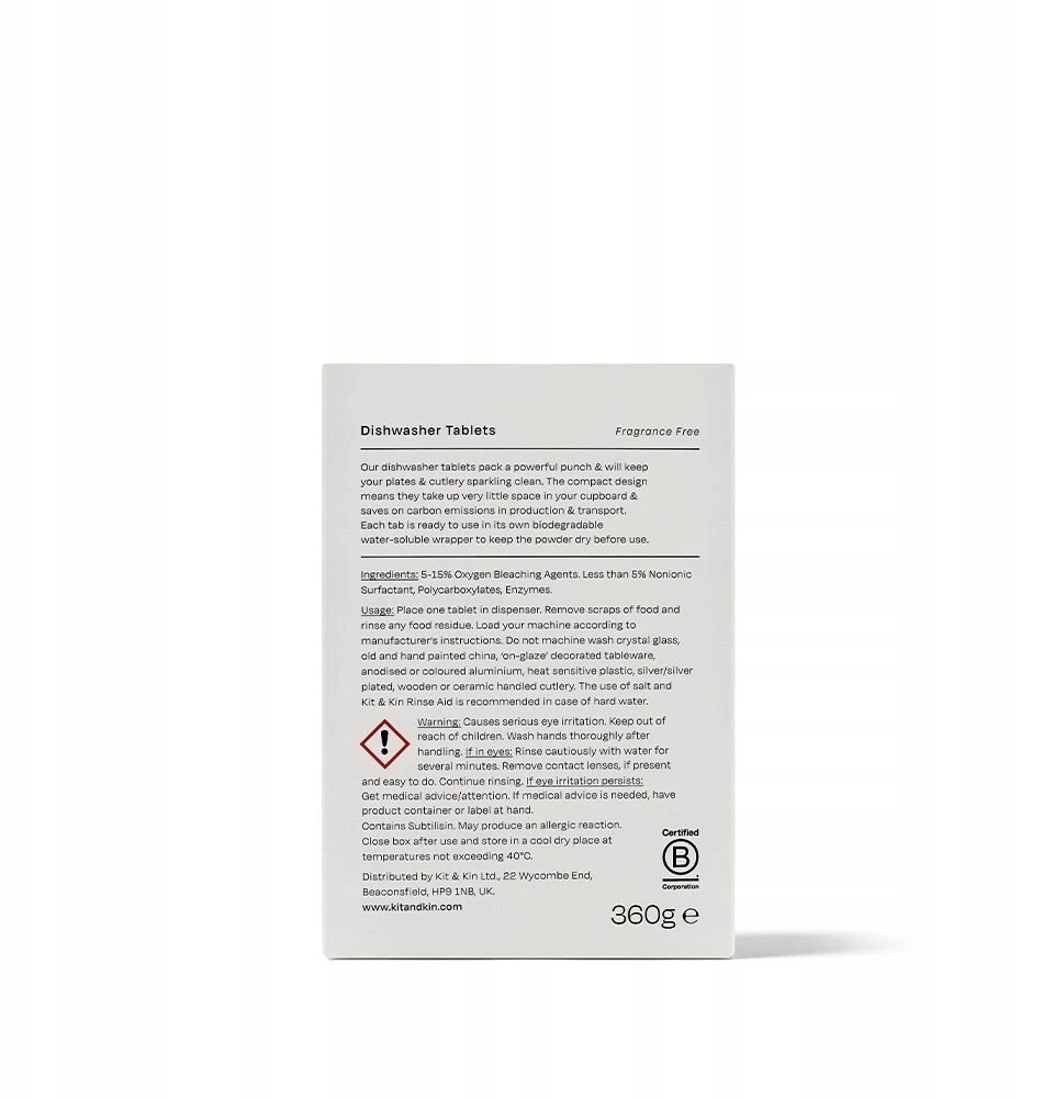 KIN Kit & Kin Tabletės do zmywarki 30 vnt.
