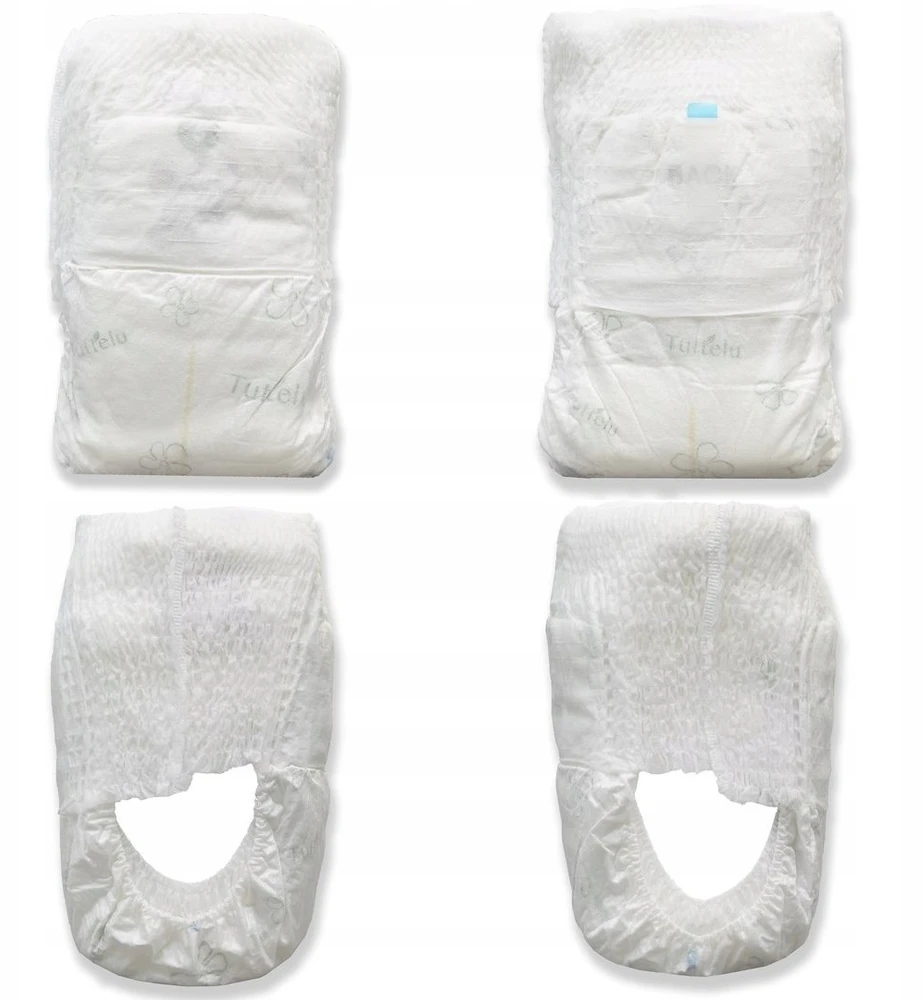 Kindii Tuttelu, vienkartinės bambukinės sauskelnės, 6 dydis (16-26 kg), 22 vnt.