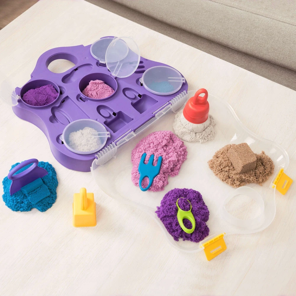 KINETIC SAND Rinkinys „Pilis“