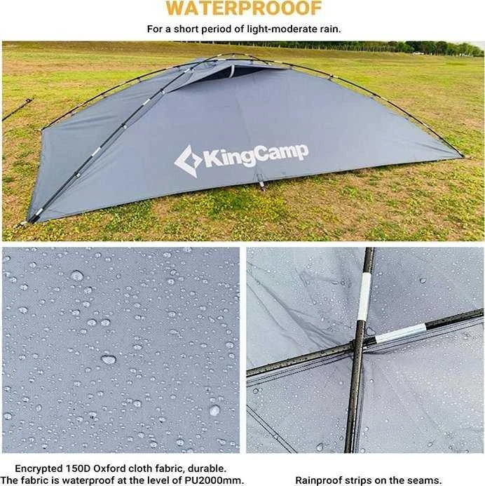 King Camp Palapinė Wiata Compass Pilka (MAS-KT2004-pilkas)