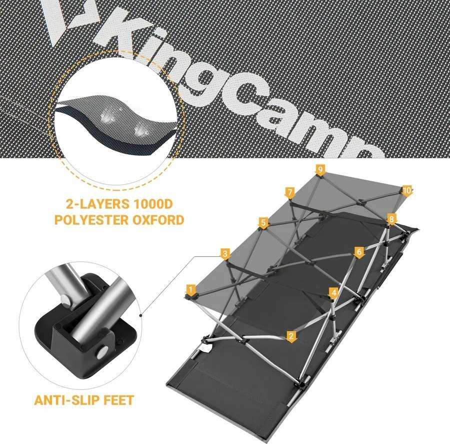 „King Camp Comfort“ kempingo lova