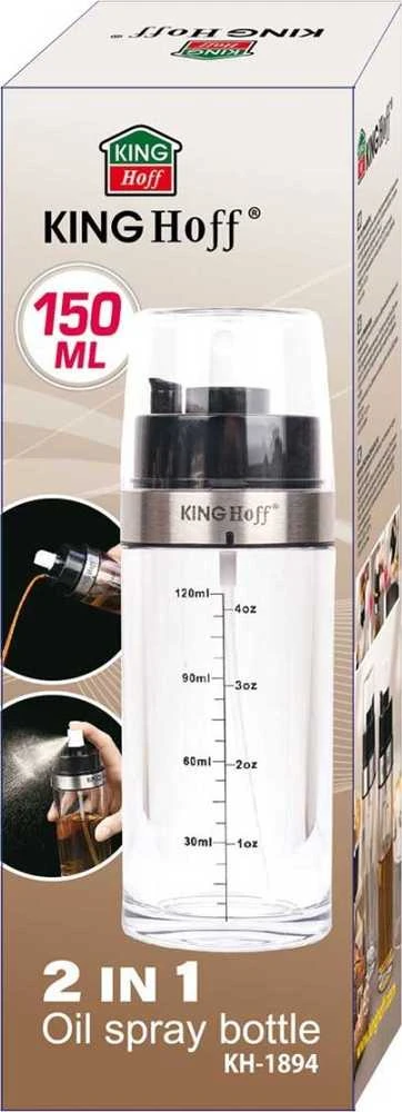 King Hoff Spryskiwacz 2 viename acto ir aliejaus purkštuvas, 150 ml, „Kinghoff“, KH-1894