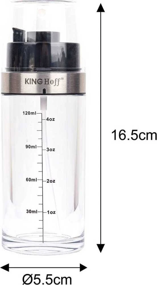 King Hoff Spryskiwacz 2 viename acto ir aliejaus purkštuvas, 150 ml, „Kinghoff“, KH-1894