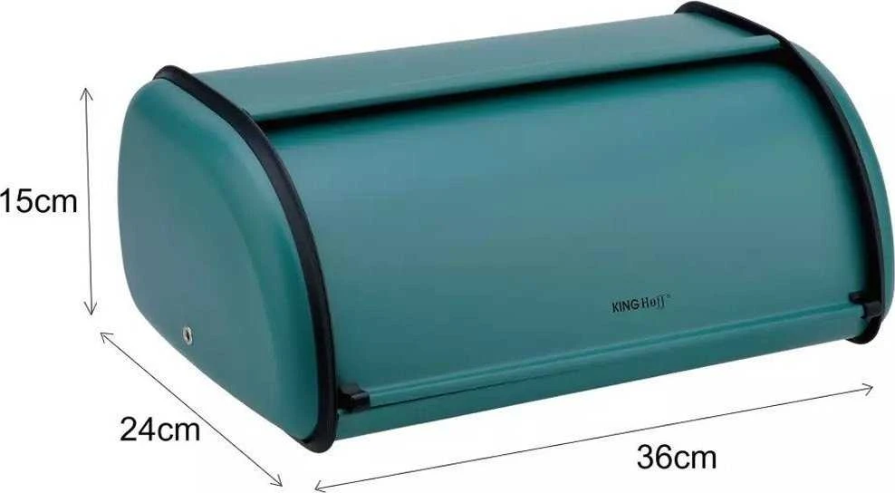 Chlebak Plieninė duoninė, žalia „Kinghoff“