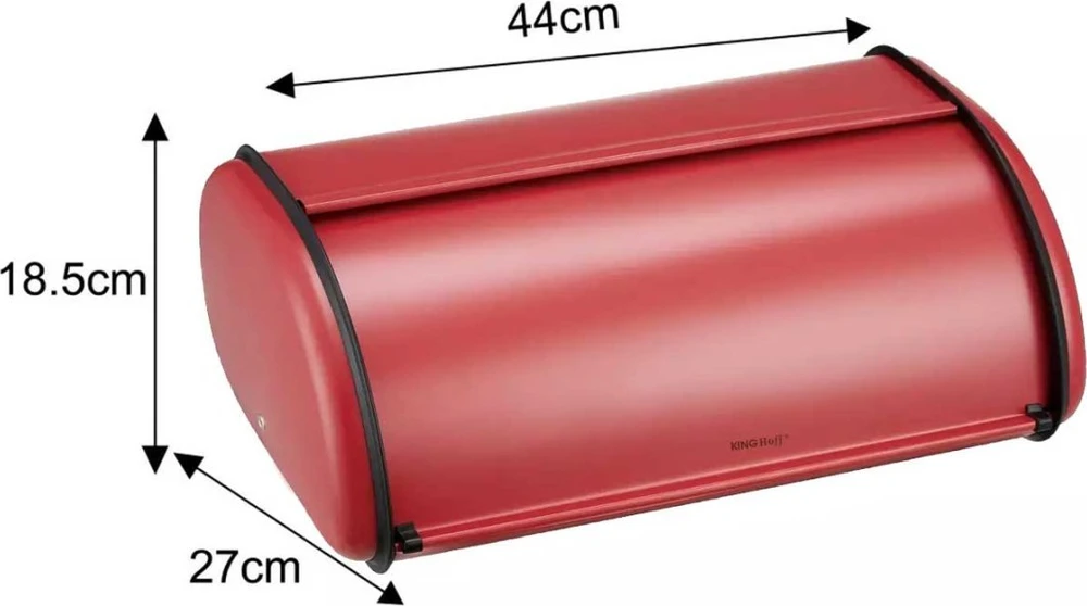 King Hoff PLIENINIS MAIŠAS 44CM MATTINIS KINGHOFF KH-1865 RAUDONAS