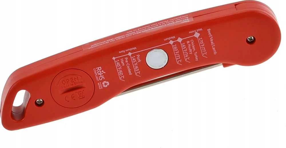 King Hoff Elektroninis „Kinghoff Raudona“ elektroninis virtuvės termometras