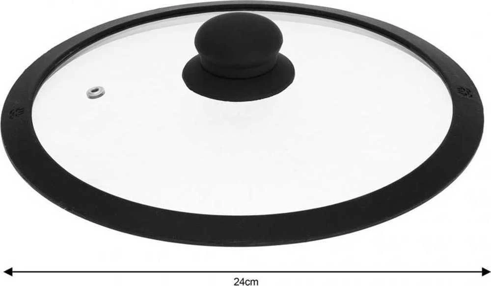 King Hoff Pokrywa Dangtelio skersmuo 24cm, kinghoff stiklas