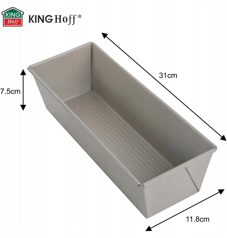 King Hoff KingHoff KEPIMO FORMA DUONAI PAŠTETUI 31x11,8cm KINGHOFF KH-1972