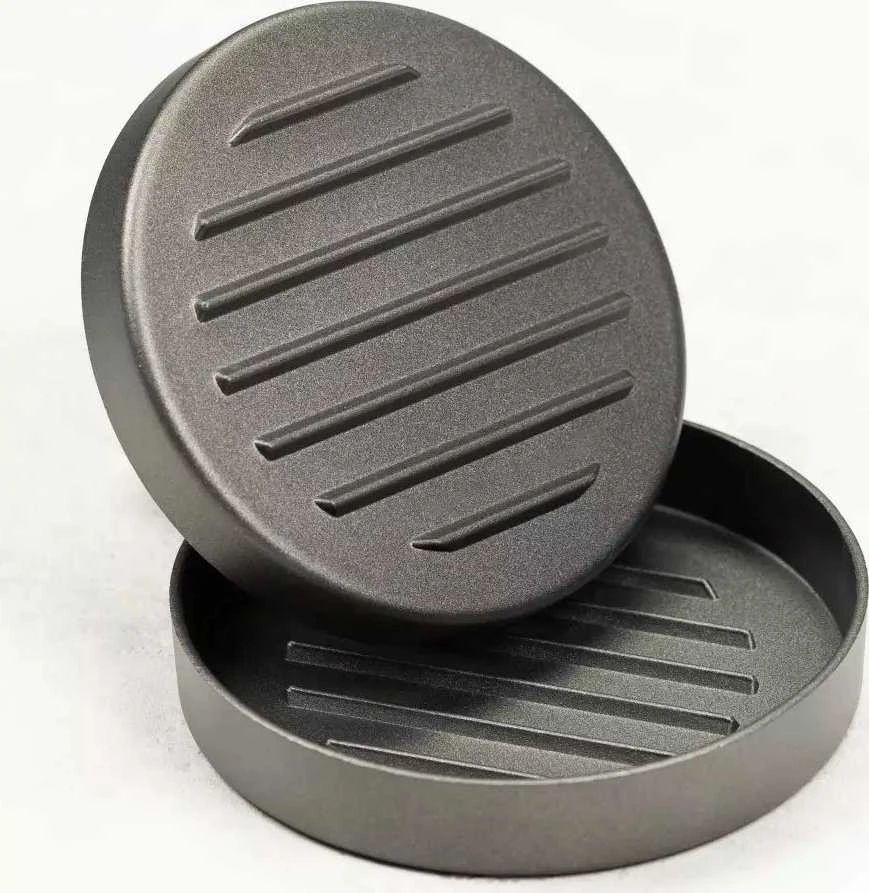 King Hoff Praska Kinghoff mėsainių presas, aliuminis, skersmuo 12 cm