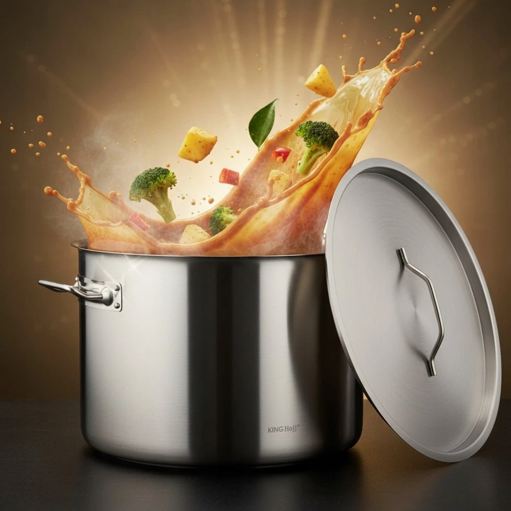 King Hoff Puodas Gastronorm puodas, nerūdijantis plienas, skersmuo 55cm, 83l, kinghoff, kh-2029
