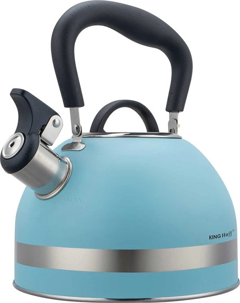 King Hoff Plieninis virdulys 1,8 L INDUKCINIS KINGHOFF KH-1857 Mėlynas