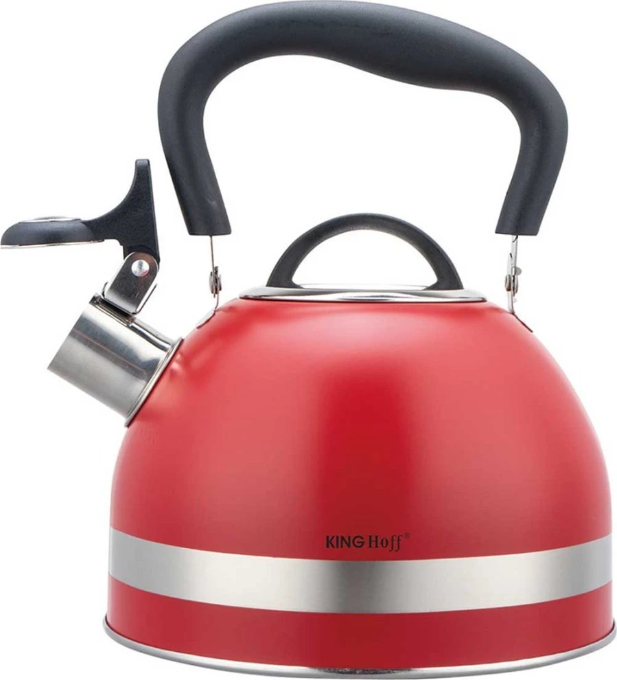 King Hoff Plieninis virdulys 1,8 L INDUKCINIS KINGHOFF KH-1853 Raudonas