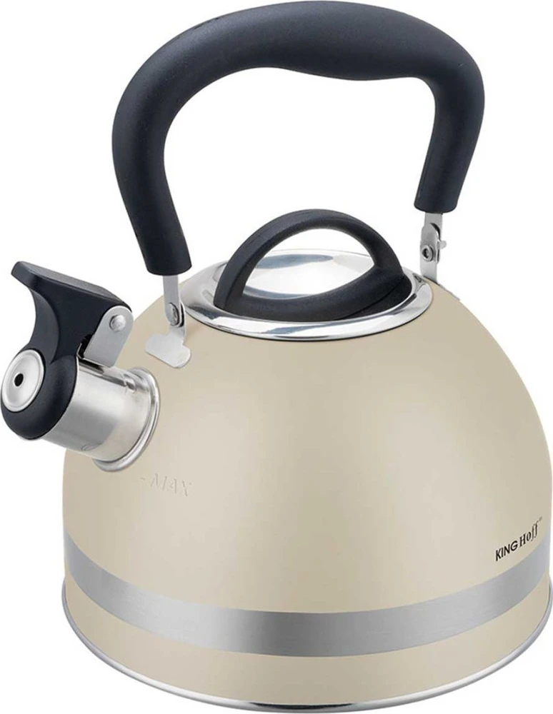 King Hoff Plieninis virdulys 1,8 L INDUKCINIS KINGHOFF KH-1854 BEIGE